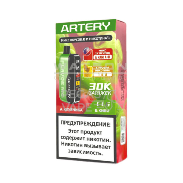 Электронная сигарета Artery CL6 30000 (FLAVOR+NIC edtion) (Клубника киви) Электронная сигарета Artery CL6 30000 (FLAVOR+NIC edtion) (Клубника киви)