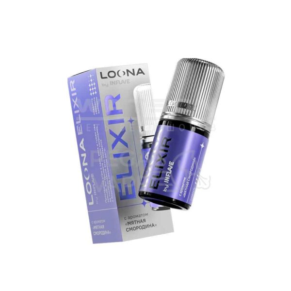 Жидкость LOONA ELIXIR by INFLAVE (Мятная смородина) 30 мл 2% (20 мг/мл) Жидкость LOONA ELIXIR by INFLAVE (Мятная смородина) 30 мл 2% (20 мг/мл)