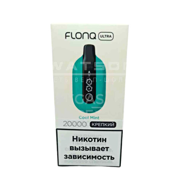Электронная сигарета FLONQ ULTRA 20000 (Прохладная мята) Электронная сигарета FLONQ ULTRA 20000 (Прохладная мята)