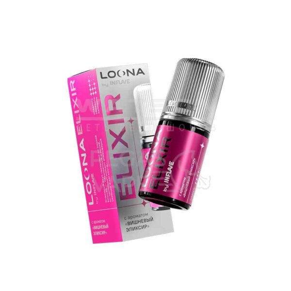 Жидкость LOONA ELIXIR by INFLAVE (Вишневый эликсир) 30 мл 2% (20 мг/мл) Жидкость LOONA ELIXIR by INFLAVE (Вишневый эликсир) 30 мл 2% (20 мг/мл)