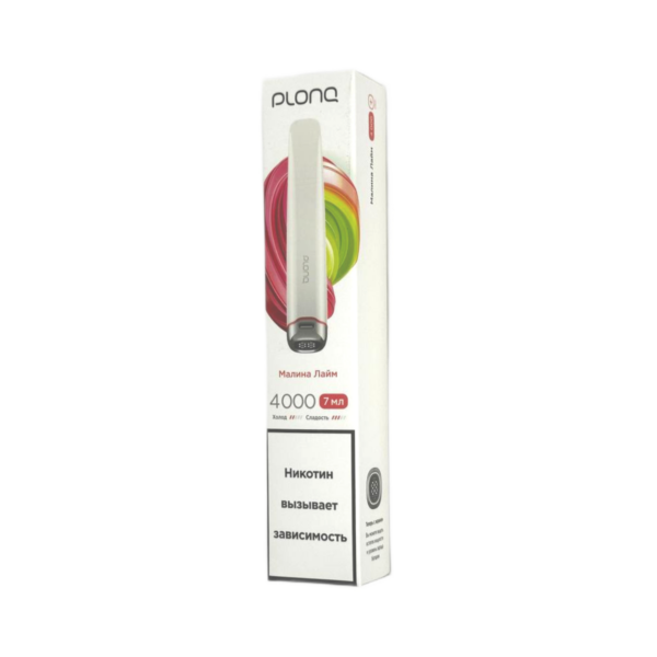 Электронная сигарета PLONQ PLUS PRO 4000 (Малина Лайм) Электронная сигарета PLONQ PLUS PRO 4000 (Малина Лайм)