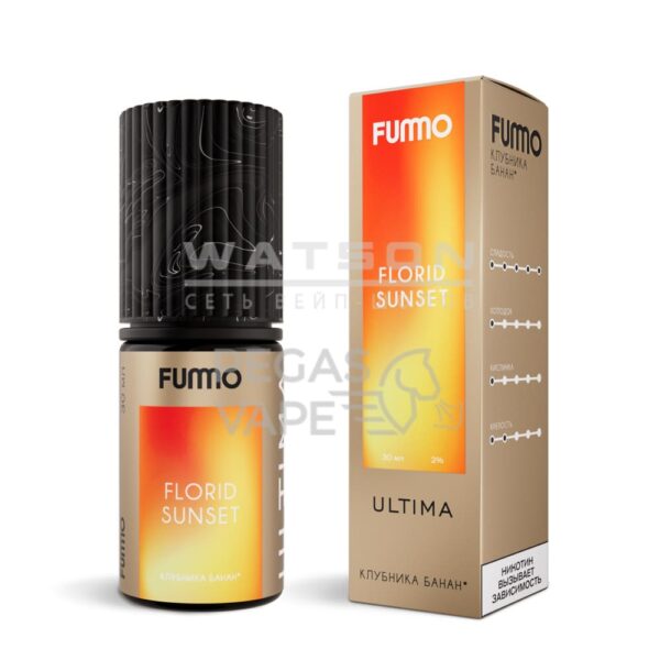 Жидкость FUMMO ULTIMA Клубника банан 30 мл 2% (20 мг/мл) Жидкость FUMMO ULTIMA Клубника банан 30 мл 2% (20 мг/мл)