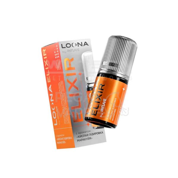 Жидкость LOONA ELIXIR by INFLAVE (Кислая газировка маракуйя) 30 мл 2% (20 мг/мл) Жидкость LOONA ELIXIR by INFLAVE (Кислая газировка маракуйя) 30 мл 2% (20 мг/мл)