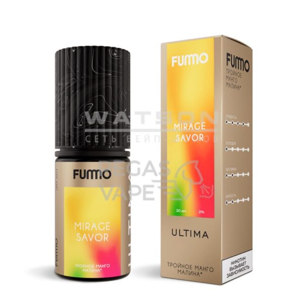 Жидкость FUMMO ULTIMA Тройное манго малина 30 мл 2% (20 мг/мл) Жидкость FUMMO ULTIMA Тройное манго малина 30 мл 2% (20 мг/мл)