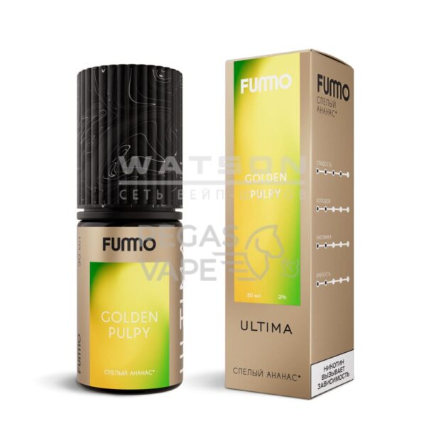Жидкость FUMMO ULTIMA Спелый ананас 30 мл 2% (20 мг/мл) Жидкость FUMMO ULTIMA Спелый ананас 30 мл 2% (20 мг/мл)