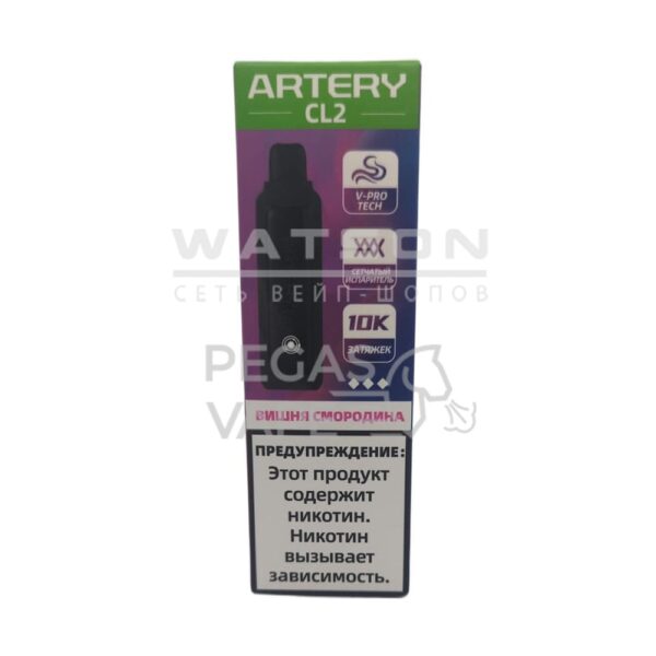 Электронная сигарета Artery CL2 10000 (FLAVOR+ICE edtion) (Вишня черная смородина) Электронная сигарета Artery CL2 10000 (FLAVOR+ICE edtion) (Вишня черная смородина)