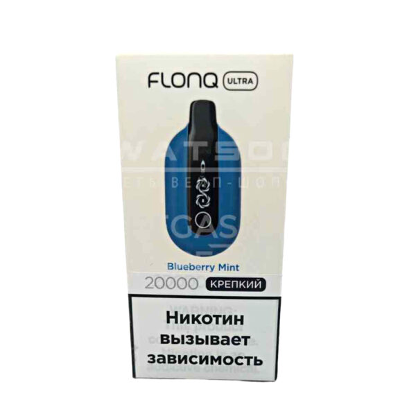 Электронная сигарета FLONQ ULTRA 20000 (Голубика Мята) Электронная сигарета FLONQ ULTRA 20000 (Голубика Мята)