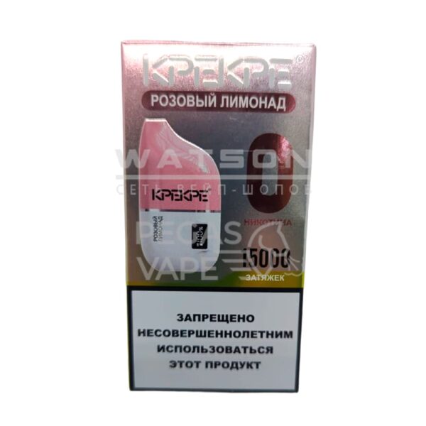 Электронная сигарета ATTACKER KPEKPE 15000 0% (с индикатором) (Розовый лимонад) Электронная сигарета ATTACKER KPEKPE 15000 0% (с индикатором) (Розовый лимонад)