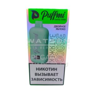 Электронная сигарета PuffMi Satisfy 35000 (Двойное яблоко)