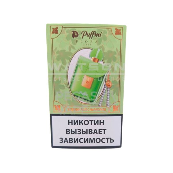 Электронная сигарета PuffMi Flora 25000 (Зеленый чай с маракуйя) Электронная сигарета PuffMi Flora 25000 (Зеленый чай с маракуйя)
