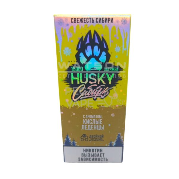 Электронная сигарета Husky Сибирь 15000 Strong Sour candies (Кислые конфеты) Электронная сигарета Husky Сибирь 15000 Strong Sour candies (Кислые конфеты)