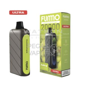 Электронная сигарета Fummo NOVA 20000 Ultra (Зелёный Виноград)