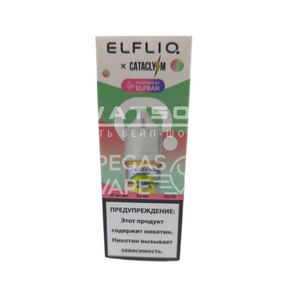 Жидкость ELFLIQ X CATACLYSM (Вишня лимон персик) 30 мл 2% (20 мг/мл) Жидкость ELFLIQ X CATACLYSM (Вишня лимон персик) 30 мл 2% (20 мг/мл)