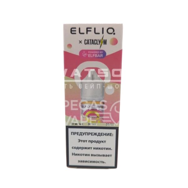 Жидкость ELFLIQ X CATACLYSM (Клубника киви) 30 мл 2% (20 мг/мл) Жидкость ELFLIQ X CATACLYSM (Клубника киви) 30 мл 2% (20 мг/мл)