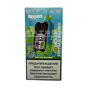 Электронная сигарета RIFBAR MIXPRO 40000 Sour Blue Raz (Кислая Голубая малина)