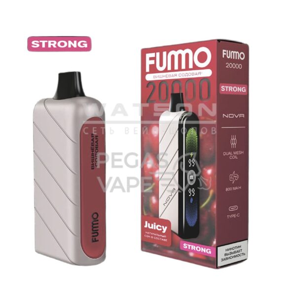 Электронная сигарета Fummo NOVA 20000 Strong (Вишневая Содовая) Электронная сигарета Fummo NOVA 20000 Strong (Вишневая Содовая)
