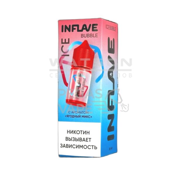 Жидкость INFLAVE BUBBLE ICE (Холодный ягодный микс) 30 мл 2% (20 мг/мл) Жидкость INFLAVE BUBBLE ICE (Холодный ягодный микс) 30 мл 2% (20 мг/мл)