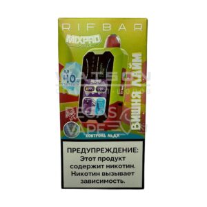 Электронная сигарета RIFBAR MIXPRO 40000 Cherri Lime (Вишня-лайм)
