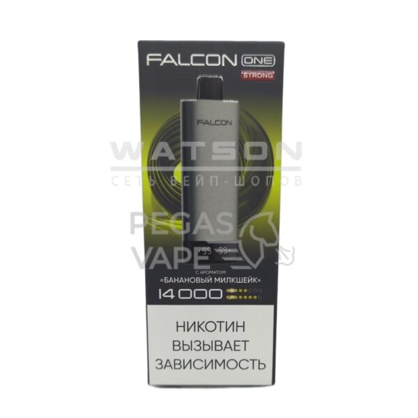 Электронная сигарета FALCON ONE 14000 (Банановый милкшейк) Электронная сигарета FALCON ONE 14000 (Банановый милкшейк)