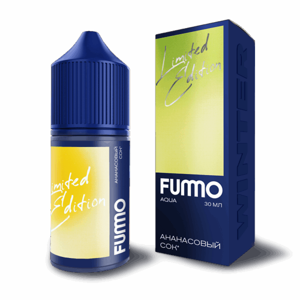 Жидкость FUMMO AQUA WINTER (Ананасовый Сок) 30 мл 2% (20 мг/мл) Жидкость FUMMO AQUA WINTER (Ананасовый Сок) 30 мл 2% (20 мг/мл)